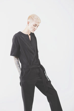 Wolf and Candor The Ford Jumpsuit in Black
