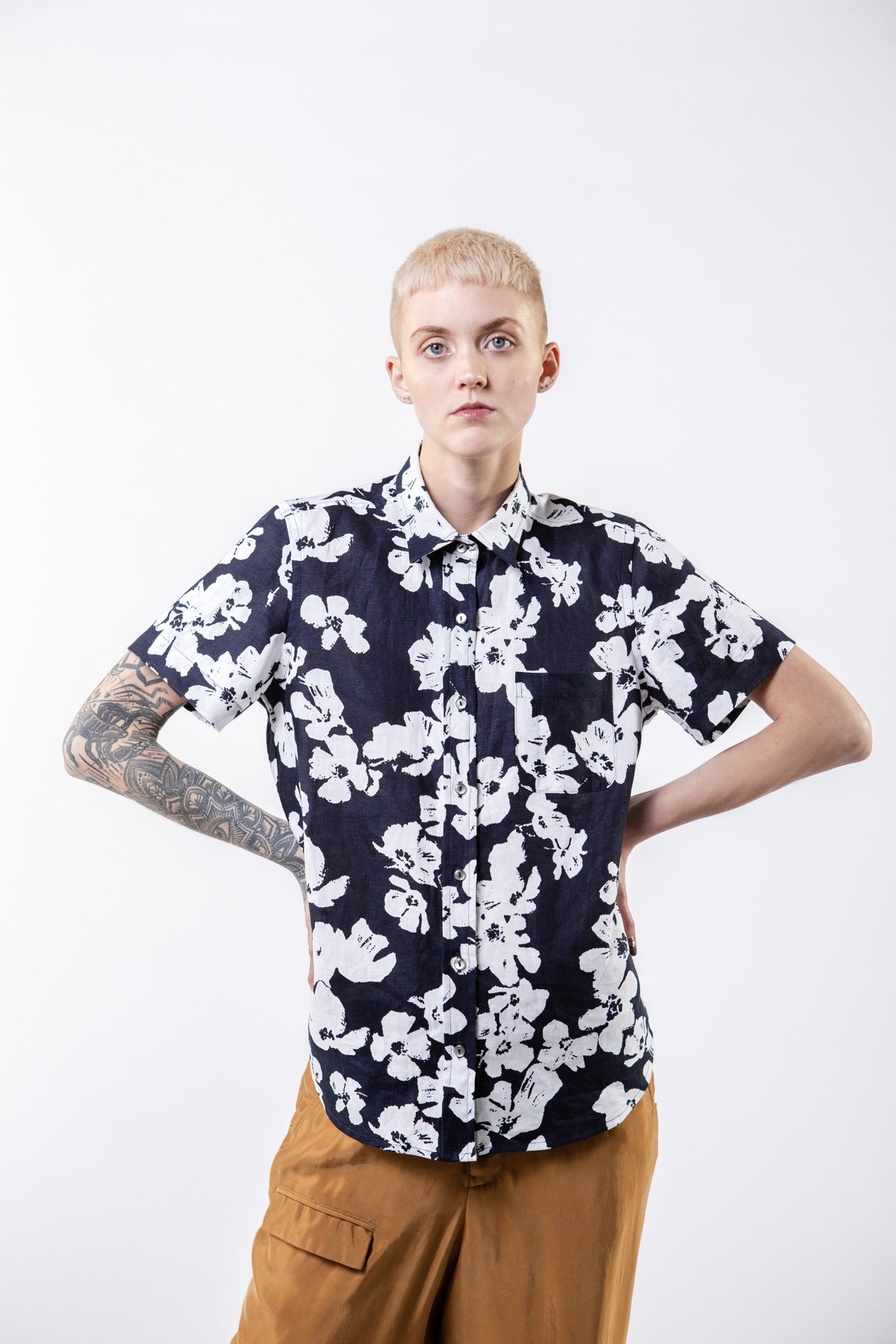 Wolf + Candor The Havana shirt in Floral